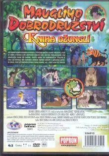 Kniha Dzungli - Maugliho Dobrodruzstvi [czd]